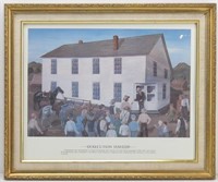 "EXECUTION STAYED" Sighed Print by Bonnie Keim 81'