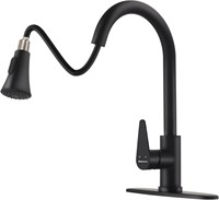 Matte Black Kitchen Faucet