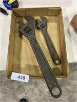 Proto 12" Adjustable Wrench & Other Wrench