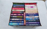 ROMANCE NOVELS- 
HUGE LOT- CONTENTS OF BOX