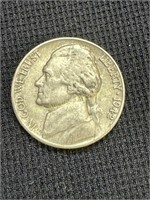 1942 US Jefferson Nickel mint error