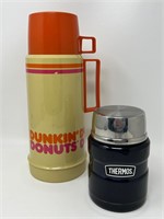 Dunkin Donuts Vintage Thermos, Small Soup