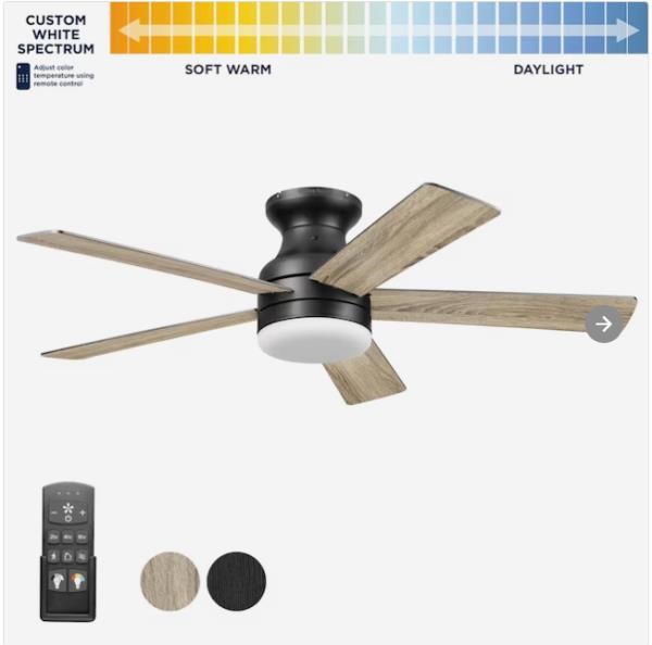 Harbor Breeze Crestwell 52in Ceiling Fan $200