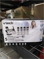 VTech IS8151-5 Answering System with 5 Handsets,