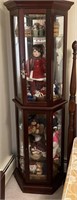 Glass Front Curio Cabinet