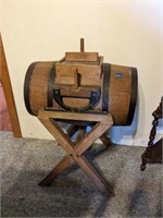 Wooden Antique Butter Churn Barrel