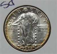 1928 S Standing Liberty Silver Quarter