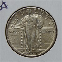 1929 D Standing Liberty Silver Quarter