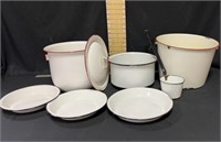 Enamelware Pots, Enamelware Dishes, Enamelware