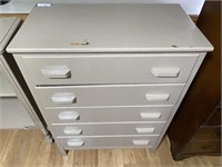 Taupe 5 Drawer Dresser