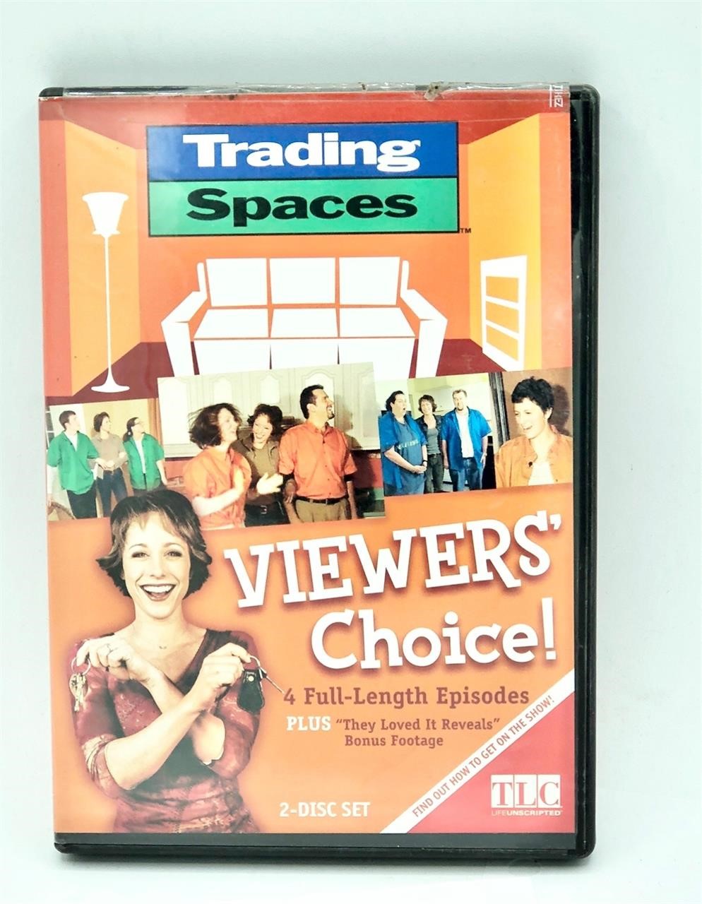 TLC Trading Spaces 2 Disc set previously viewed