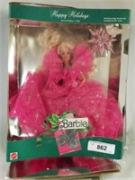 Vintage  happy holidays  barbie