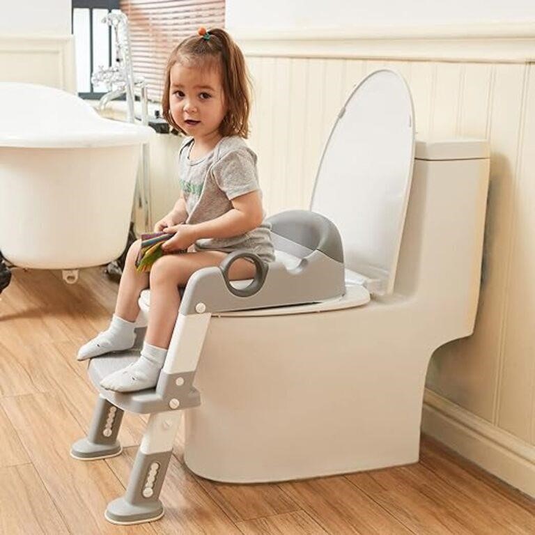 Potty Training Toilet Seat with Step Stool Ladder