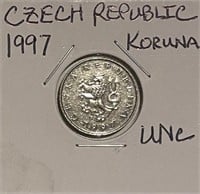 Czech Republic 1997 Koruna UNC