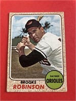 1968 Topps Brooks Robinson Card #20 HOF 'er