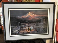Jesse Barnes print "Lake Valley Station" --33x25