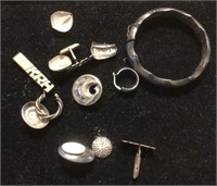 Assorted sterling scrap