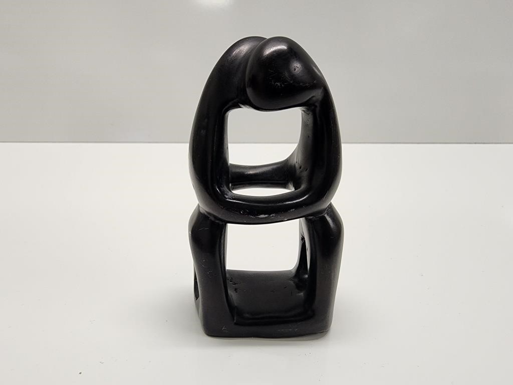 AFRICAN HAND-CARVED STONE FIGURINE
