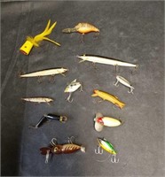 12 ARTIFICIAL BAIT LURES