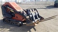 2011 Ditch Witch Mini Skid Steer w/ Bucket & Forks