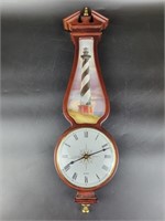 Cape Hatteras Lighthouse Clock 25"T 7"W