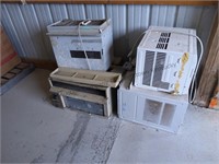 Old air-conditioning lot for scrap