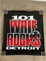101 WRIF ROCKS DETROIT Large Banner
