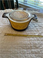 Pyrex dish, lid, and holder
