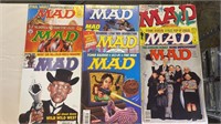 Lot of (9) MAD Magazines from late 1990s