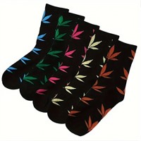 Marijuana socks 5 pair