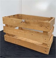 Wood crate 11.5x19.5x13”