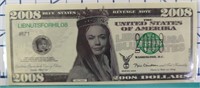 Hillary Clinton, banknote