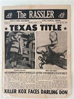 1965 The Rassler with Orig. Signatures