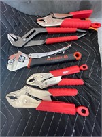 5 Milwaukee pliers