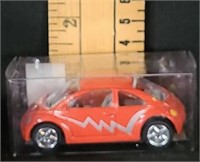 VW beetle-red
