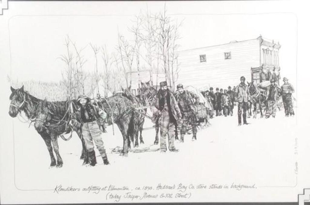 Vivian Theirfelder Signed " Alaskan" Print