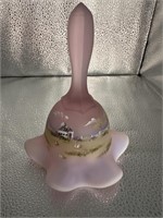 Fenton Limited Edition Matte Pink Bell