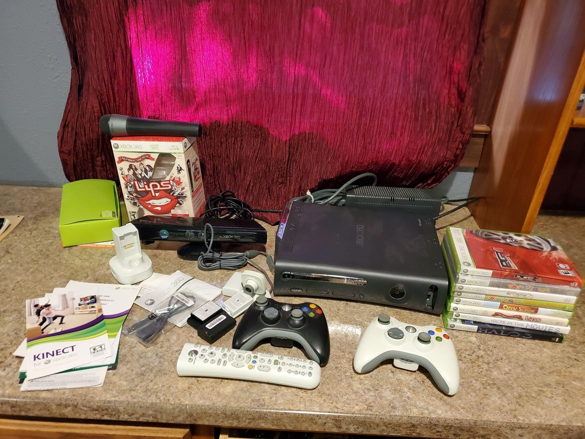 Xbox 360 , games and accessories