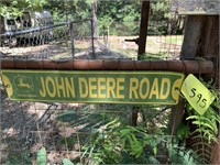 John Deere Road Metal Sign