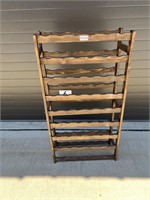 Wood Wine Rack