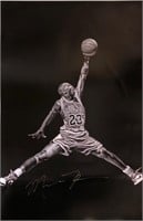 Michael Jordan Autograph Poster