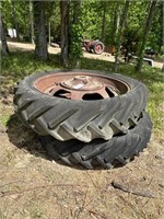 Farmall H Wheels & Center Weights