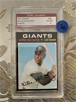 MCCOVEY GRADED CARD