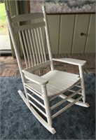 White Rocking Chair