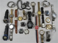 (25) MENS WRIST WATCHES: