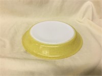 Pyrex SPECKLED YELLOW 8 1/2" Pie Plate #209