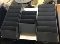 (3) Wall Mounting Tiered File Holders