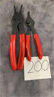 Craftsman snap ring pliers