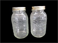 Longaberger Quart Mason Jars