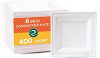 SEALED-ECO SOUL 6 Compostable Plates 400pk